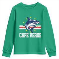 Vintage Cape Verde Shark Cabo Verdean Roots Youth Sweatshirt