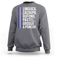 Cape Verde Cuisine Sweatshirt Linguica Cachupa Gufong Cabo Verde Heritage