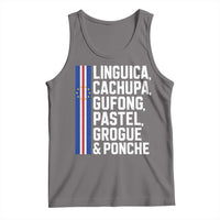 Cape Verde Cuisine Tank Top Linguica Cachupa Gufong Cabo Verde Heritage