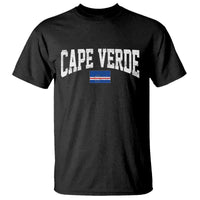 Cape Verde Sports Throwback T Shirt Cabo Verdean Pride