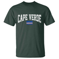 Cape Verde Sports Throwback T Shirt Cabo Verdean Pride