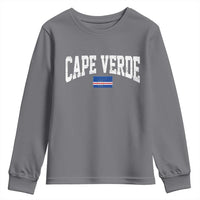 Cape Verde Sports Throwback Youth Sweatshirt Cabo Verdean Pride