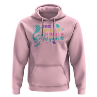 Funny Back To School Hoodie This Mermaid Is Headed To 1st Grade Bubbles Starfish Seashell - Wonder Print Shop