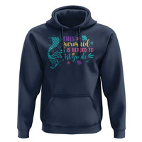 Funny Back To School Hoodie This Mermaid Is Headed To 1st Grade Bubbles Starfish Seashell - Wonder Print Shop