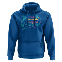 Funny Back To School Hoodie This Mermaid Is Headed To 1st Grade Bubbles Starfish Seashell - Wonder Print Shop