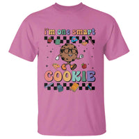 Funny Student T Shirt I'm One Smart Cookie Apple Book Ruler Pencil - Wonder Print Shop