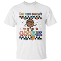 Funny Student T Shirt I'm One Smart Cookie Apple Book Ruler Pencil - Wonder Print Shop