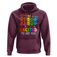 Music Teacher Hoodie Do Re Mi Fa So Excited To See You Back To School - Wonder Print Shop