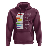 Music Teacher Hoodie Teaching Music Is My Superpower - Wonder Print Shop