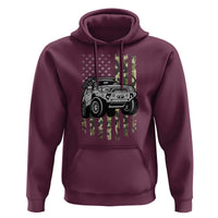 Camouflage American Flag UTV Side By Side SXS Off Road Car Hoodie - Wonder Print Shop