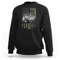 Camouflage American Flag UTV Side By Side SXS Off Road Car Sweatshirt - Wonder Print Shop