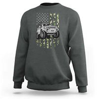 Camouflage American Flag UTV Side By Side SXS Off Road Car Sweatshirt - Wonder Print Shop
