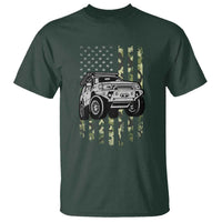 Camouflage American Flag UTV Side By Side SXS Off Road Car T Shirt - Wonder Print Shop