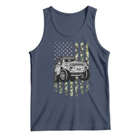 Camouflage American Flag UTV Side By Side SXS Off Road Car Tank Top - Wonder Print Shop