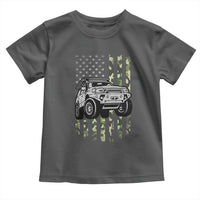 Camouflage American Flag UTV Side By Side SXS Off Road Car Toddler T Shirt - Wonder Print Shop
