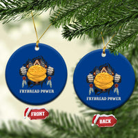 Frybread Power Ceramic Ornament Native American Indian Food