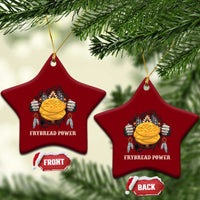 Frybread Power Ceramic Ornament Native American Indian Food