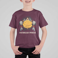 Frybread Power T Shirt For Kid Native American Indian Food - Wonder Print Shop