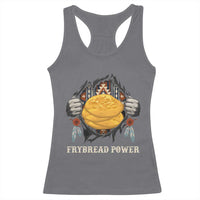 Frybread Power Racerback Tank Top Native American Indian Food - Wonder Print Shop