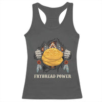 Frybread Power Racerback Tank Top Native American Indian Food - Wonder Print Shop