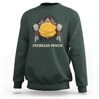 Frybread Power Sweatshirt Native American Indian Food - Wonder Print Shop
