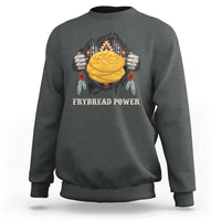 Frybread Power Sweatshirt Native American Indian Food - Wonder Print Shop
