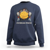 Frybread Power Sweatshirt Native American Indian Food - Wonder Print Shop