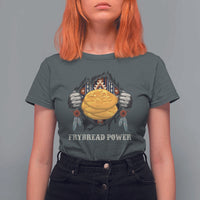 Frybread Power T Shirt For Women Native American Indian Food - Wonder Print Shop