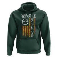 Funny Native American Hoodie Grumpy Old Native I Do What I Want American Flag - Wonder Print Shop