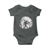 Funny Bigfoot Offroad Car Night Stroll Adventure Baby Onesie - Wonder Print Shop