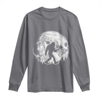 Funny Bigfoot Offroad Car Night Stroll Adventure Long Sleeve Shirt - Wonder Print Shop