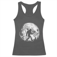 Funny Bigfoot Offroad Car Night Stroll Adventure Racerback Tank Top - Wonder Print Shop