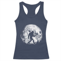 Funny Bigfoot Offroad Car Night Stroll Adventure Racerback Tank Top - Wonder Print Shop