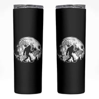Funny Bigfoot Offroad Car Night Stroll Adventure Skinny Tumbler - Wonder Print Shop