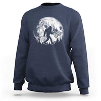 Funny Bigfoot Offroad Car Night Stroll Adventure Sweatshirt - Wonder Print Shop