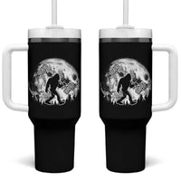 Funny Bigfoot Offroad Car Night Stroll Adventure Tumbler With Handle - Wonder Print Shop