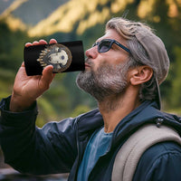 Native American White Buffalo And Eagle Feathers 4 in 1 Can Cooler Tumbler - Wonder Print Shop