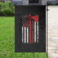 Native American Tomahawk Vintage USA Flag Tribal Tradition Garden Flag - Wonder Print Shop