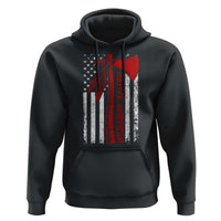 Native American Tomahawk Vintage USA Flag Tribal Tradition Hoodie - Wonder Print Shop