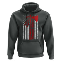 Native American Tomahawk Vintage USA Flag Tribal Tradition Hoodie - Wonder Print Shop