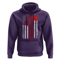 Native American Tomahawk Vintage USA Flag Tribal Tradition Hoodie - Wonder Print Shop