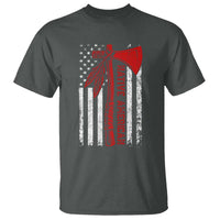 Native American Tomahawk Vintage USA Flag Tribal Tradition T Shirt - Wonder Print Shop