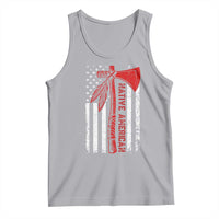 Native American Tomahawk Vintage USA Flag Tribal Tradition Tank Top - Wonder Print Shop