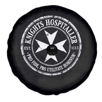 Knights Hospitaller Spare Tire Cover Pro Fide Pro Utilitate Hominum est 1113 Maltese Catholic Christian