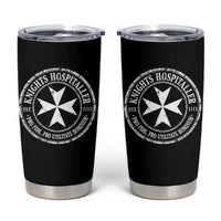 Knights Hospitaller Tumbler Cup Pro Fide Pro Utilitate Hominum est 1113 Maltese Catholic Christian