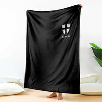 Teutonic Order Flag Cross Gott Mit Uns Throw Blanket Knight Insignia Arms Shield