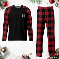 Teutonic Order Flag Cross Gott Mit Uns Plaid Pajama Set Knight Insignia Arms Shield