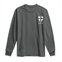 Teutonic Order Flag Cross Gott Mit Uns Long Sleeve Shirt Knight Insignia Arms Shield