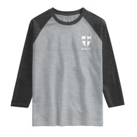 Teutonic Order Flag Cross Gott Mit Uns Raglan Shirt Knight Insignia Arms Shield