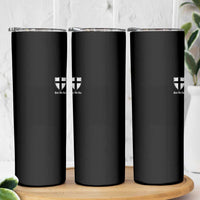 Teutonic Order Flag Cross Gott Mit Uns Skinny Tumbler Knight Insignia Arms Shield